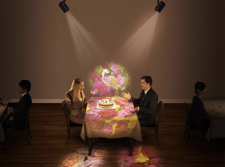 Illustration for article titled Overhead Laser Lights That Illuminate With Images and Video